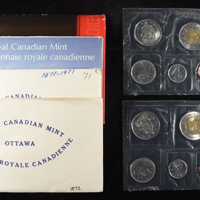 Sale Photo Thumbnail #215: 1977, 1971, 1972, 2012 & 2013 CANADIAN SETS
