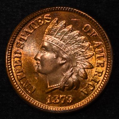 Sale Photo Thumbnail #31: 1879 INDIAN CENT GEM BU RED