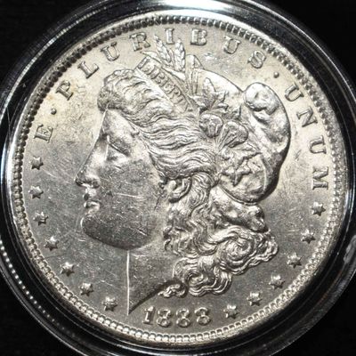 Sale Photo Thumbnail #73: 1888 MORGAN DOLLAR AU/BU