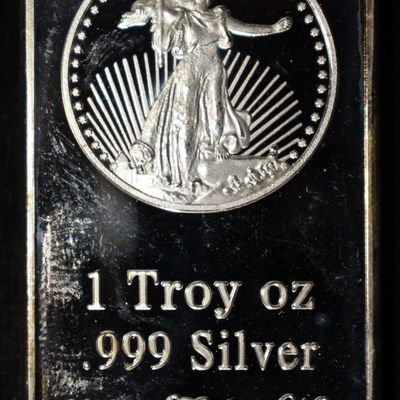 Sale Photo Thumbnail #405: 1 OZ .999 SILVER BAR