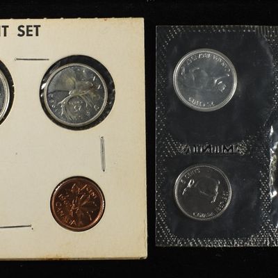 Sale Photo Thumbnail #207: 1962 & 1967 CANADA PL SET