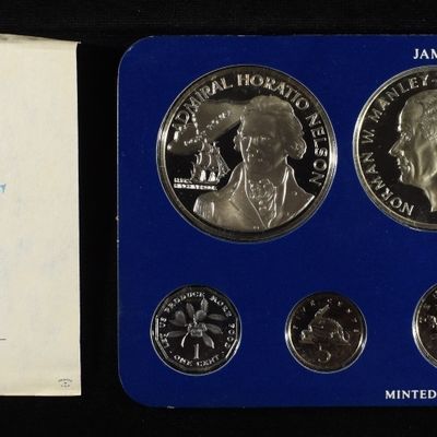 Sale Photo Thumbnail #238: 1976 JAMAICAN PROOF SET