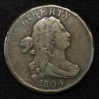 Sale Photo Thumbnail #352: 1804 HALF CENT FINE