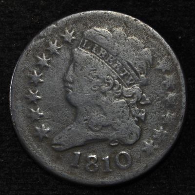 Sale Photo Thumbnail #355: 1810 HALF CENT FINE