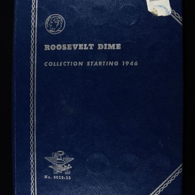 Sale Photo Thumbnail #319: ROOSEVELT DIMES COLLECTION WHITMAN