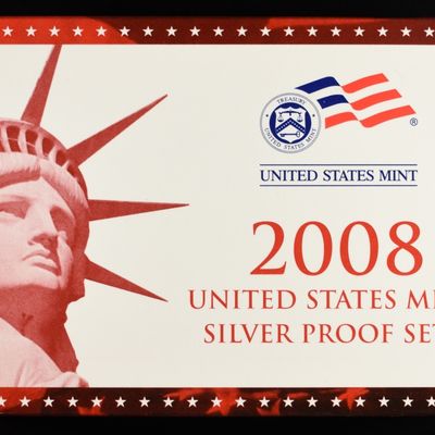 Sale Photo Thumbnail #287: 2008 US SILVER PROOF SET
