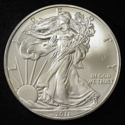 Sale Photo Thumbnail #390: 2011 AMERICAN SILVER EAGLE