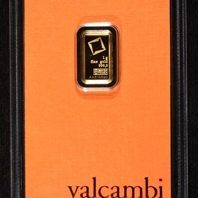 Sale Photo Thumbnail #432: VALCAMBI SUISSE 1G 0.9999 GOLD BAR