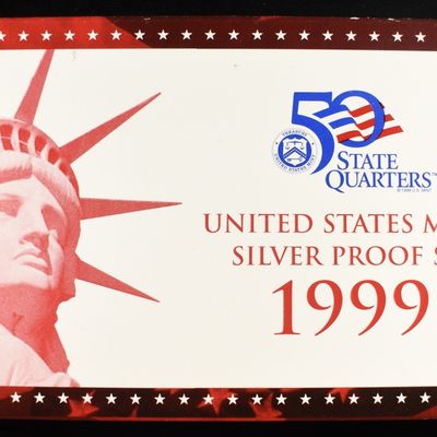 Sale Photo Thumbnail #276: 1999 US SILVER PROOF SET