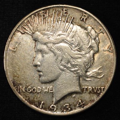 Sale Photo Thumbnail #96: 1934-S PEACE DOLLAR XF