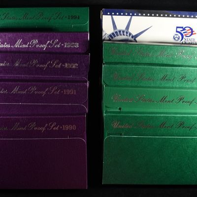 Sale Photo Thumbnail #273: 1990-1999 PROOF SETS