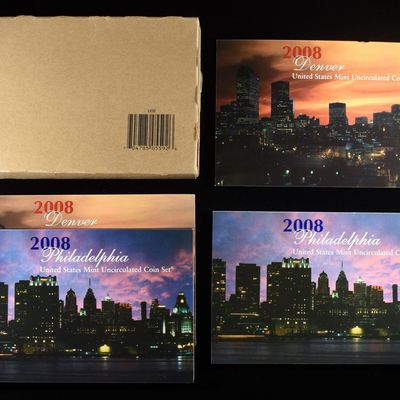 Sale Photo Thumbnail #263: (3) 2008 MINT SETS