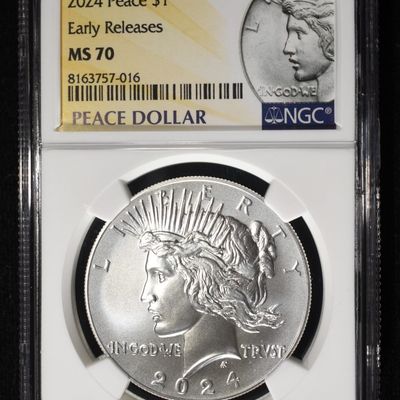 Sale Photo Thumbnail #18: 2024 PEACE DOLLAR NGC MS70 EARLY RELEASES