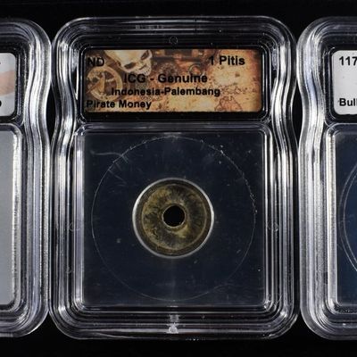 Sale Photo Thumbnail #152: (3) GRADED ICG COINS