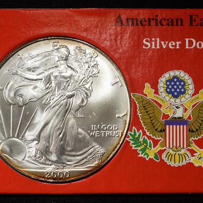 Sale Photo Thumbnail #103: 2000 AMERICAN SILVER EAGLE
