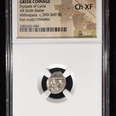 Sale Photo Thumbnail #187: MITHRAPATA, c.390-360 BC NGC CH XF