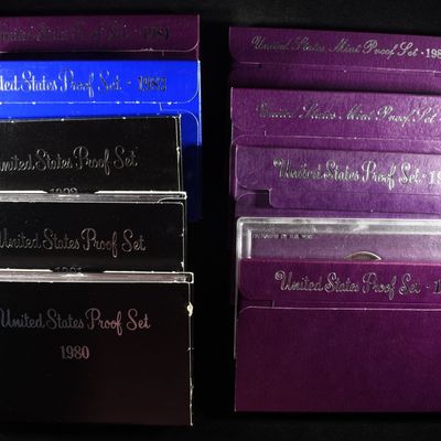 Sale Photo Thumbnail #271: 1980-1989 PROOF SETS