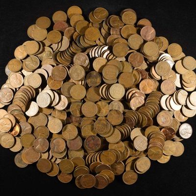 Sale Photo Thumbnail #124: (500) WHEAT CENTS: MIXED DATES