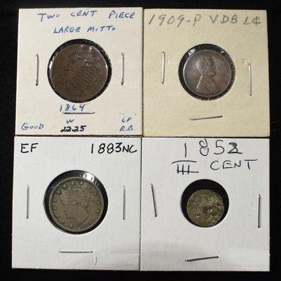 Sale Photo Thumbnail #140: 4 US COIN COLLECTORS LOT