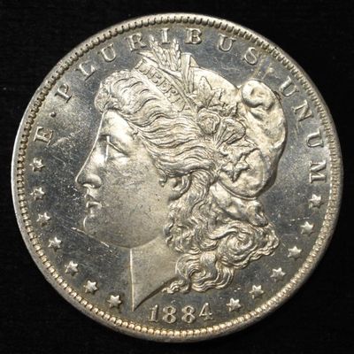 Sale Photo Thumbnail #71: 1884-O MORGAN DOLLAR CH BU PROOF LIKE