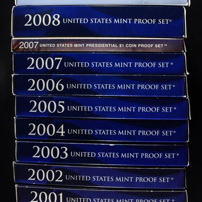 Sale Photo Thumbnail #277: 2000-2009 PROOF SETS