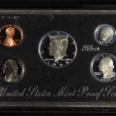 Sale Photo Thumbnail #274: 1992 SILVER PROOF SET