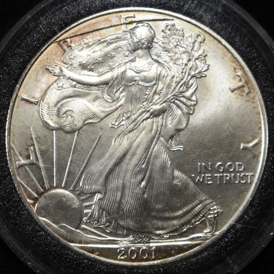 Sale Photo Thumbnail #104: 2001 AMERICAN SILVER EAGLE