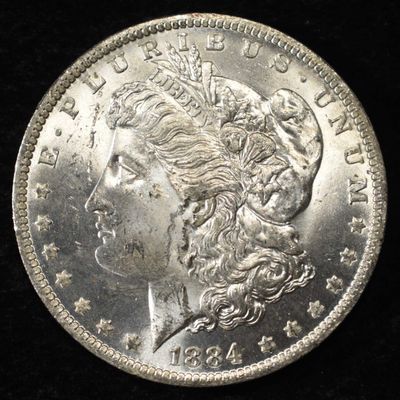Sale Photo Thumbnail #166: 1884-O MORGAN DOLLAR BU