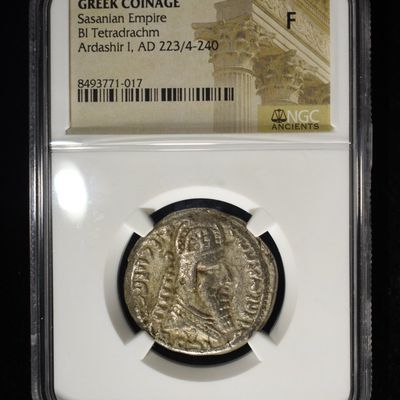 Sale Photo Thumbnail #193: ARDASHIR 1, AD 223/4-240 NGC F