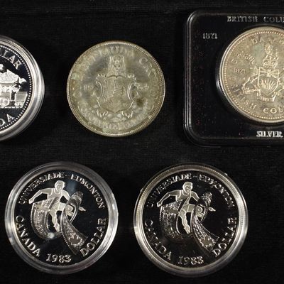 Sale Photo Thumbnail #254: FOREIGN 50% SILVER COIN LOT