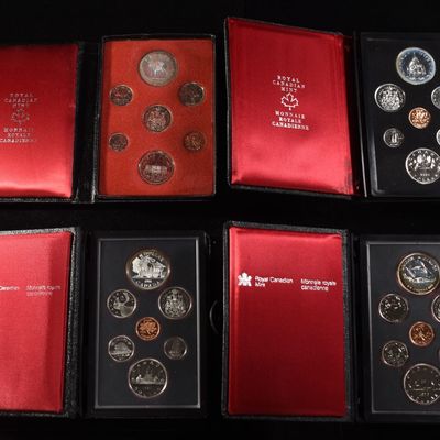 Sale Photo Thumbnail #217: 1973, 1976, 1979 & 1981 CANADIAN PROOF SET