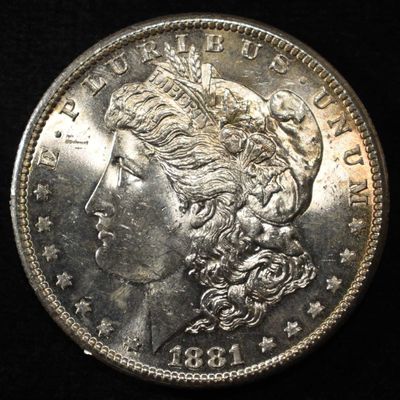 Sale Photo Thumbnail #162: 1881-S MORGAN DOLLAR CH BU