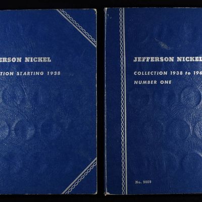Sale Photo Thumbnail #318: (2) JEFFERSON NICKEL COLLECTIONS