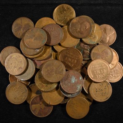 Sale Photo Thumbnail #337: (52) SEMIKEY WHEAT CENTS