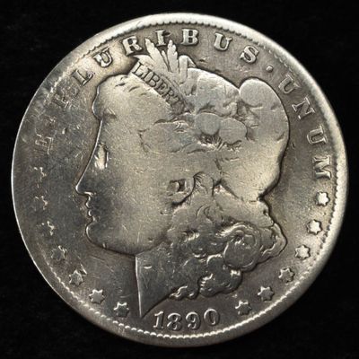 Sale Photo Thumbnail #76: 1890-CC MORGAN DOLLAR