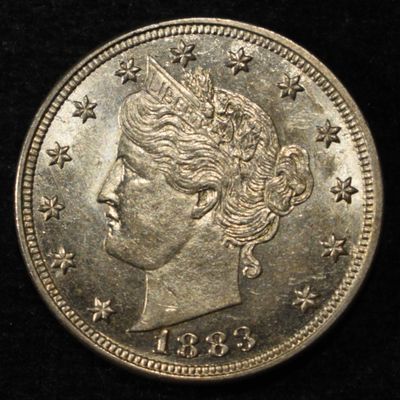 Sale Photo Thumbnail #36: 1883 NO CENTS LIBERTY NICKEL GEM BU