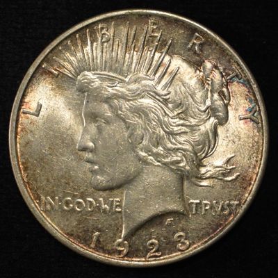 Sale Photo Thumbnail #86: 1923-D PEACE DOLLAR AU/BU