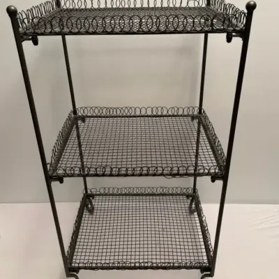 3 Tiered Metal Utility Stand