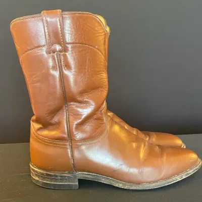 Justin Classic Roper Boots Size 10.5