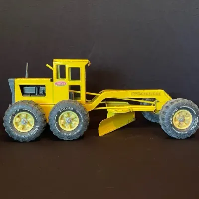 Vintage 1970s Tonka Road Grader, MR-970