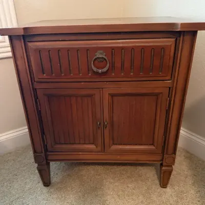 MCM Walnut Side Table
