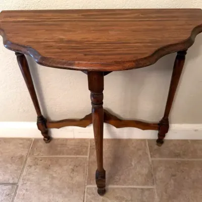 Vintage Wood Side Table