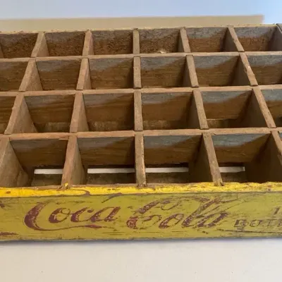 1960s Coca-Cola Wooden Crate
