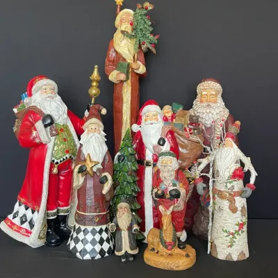 Santa, I Know Him! Collection Of Santa Decor