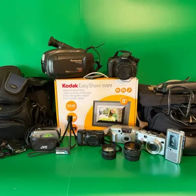 Video,Cameras - Kodak, Panasonic, Sony, Pintax, IMADO, JVC