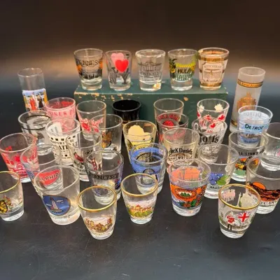 Vintage Shot Glasses From Around The World (35)