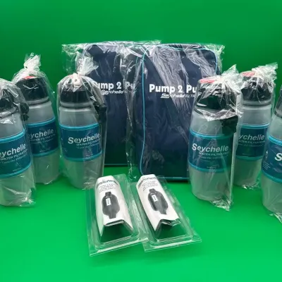 Seychelle Pump 2 Pump Walter Filtration System, Replacement Filters And Storage Bottles