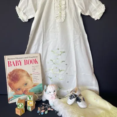 Vintage Mid-Century Baby Keepsakes