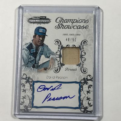 David Pearson 48/50 Press Pass 2012 Card