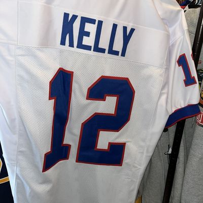 Jim Kelly White Buffalo Bills Jersey XL